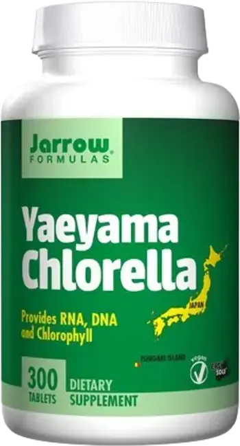 Jarrow Formulas Yaeyama Chlorella 300 Таблетки, 60 Дози