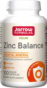 Jarrow Formulas Zinc Balance 15 mg Подкрепа за имунитета и антиоксидантна защита х 100 капсули