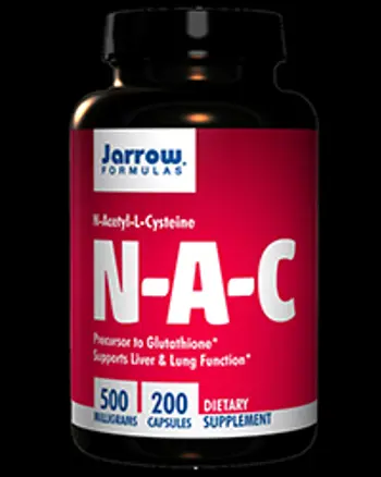 Jarrow Formulas NAC 500 mg N-ацетил-L-цистеин - 200 капсули