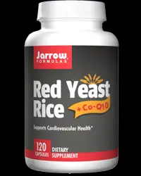 Jarrow Formulas Red Yeast Rice 1200 mg + CoQ10 100 mg - Мая от Червен Ориз + Коензим Q10