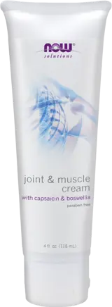 NOW Foods Joint & Muscle Cream with Glucosamine, Boswellia and Capsaicin Крем за Стави и Мускули - 118 мл