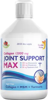 Swedish Nutra Joint Support MAX Collagen 12000 mg Течен колаген за стави