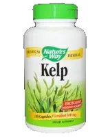 Nature's Way Kelp 600 mg В подкрепа на щитовидната жлеза х 180 капсули