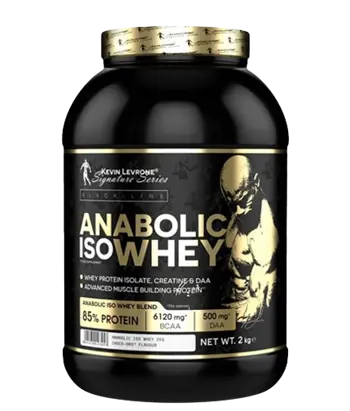 Kevin Levrone Black Line Anabolic ISO Whey Суроватъчен Протеин Изолат - 2000 грама, 66 дози