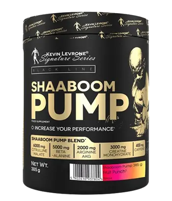 Kevin Levrone Black Line Shaaboom Pump Азотен Бустър - 385 грама, 44 дози