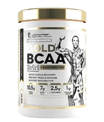 Kevin Levrone Gold BCAA 2:1:1 with Glutamine & Citrulline - 375 грама, 30 дози