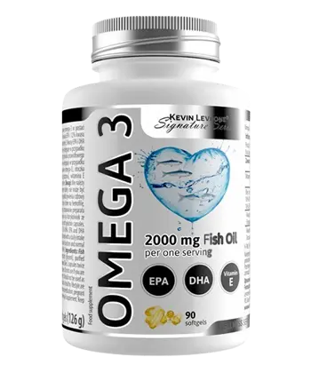 Kevin Levrone Levrone Omega 3 Fish Oil Стандартизирано Рибено Масло - 90 гел капсули, 45 дози