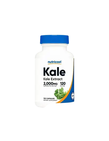 Nutricost Kale Extract Кейл (къдраво зеле) – За клетъчна защита от оксидативен стрес