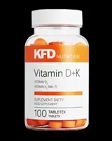 Vitamin D3+K2 - 200 Таблетки, 100 Дози
