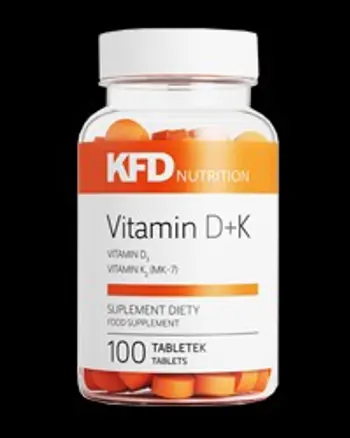 Vitamin D3+K2 - 200 Таблетки, 100 Дози
