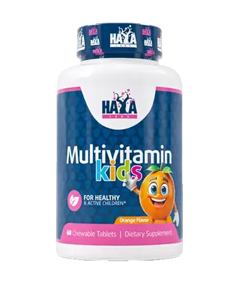 HAYA LABS Kids Multivitamin Мултивитамини за деца х 60 дъвчащи таблетки