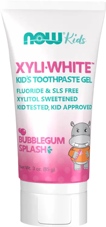 NOW Foods Kid’s Xyliwhite - Bubblegum Toothpaste Паста за Зъби за Деца - 85 грама