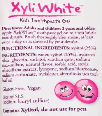NOW Foods Kid’s Xyliwhite - Bubblegum Toothpaste Паста за Зъби за Деца - 85 грама