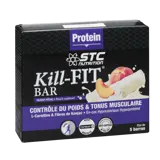 STC Nutrition KILL-FIT® BAR Протеинов бар с L-карнитин и фибри 5 барчета по 35 g