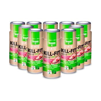 STC Nutrition KILL-FIT® SHOT Суперконцентриран L-карнитин Carnipure™ с холин и инозитол х 20 бутилки по 60 ml