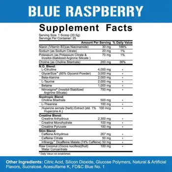 Rich Piana 5% Nutrition Kill It Reloaded Legendary Pre-Workout
