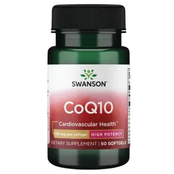 Коензим CoQ10 Висока Ефективност - 50 дражета, 50 Дози от 100 мг