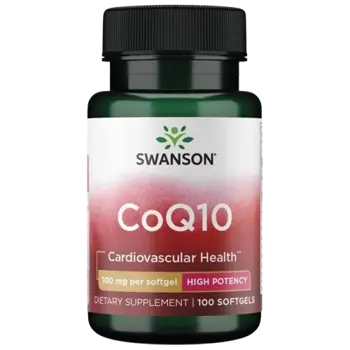 Коензим CoQ10 Висока Ефективност - 100 дражета, 100 Дози от 100 мг