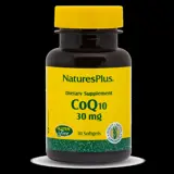 NaturesPlus CoQ10 30 mg Коензим Q10 за сърдечно здраве и енергия х 30 капсули