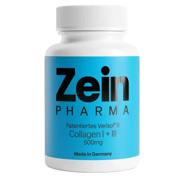 ZEINpharma Колаген с Витамин С и Биотин Collagen I + III В подкрепа на кожата, косата и ставите х 60 капсули