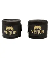 VENUM Kontact Boxing Handwraps - 2.5m - Black / Gold Боксови бинтове
