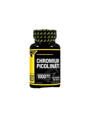 PrimaForce Chromium Picolinate 1000 µg Хром Пиколинат за Контрол на Кръвната Захар х 180 таблетки