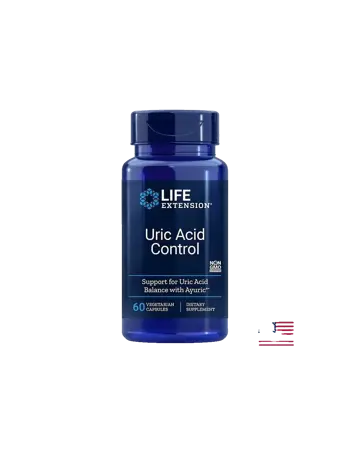 Life Extension Uric Acid Control Контрол на пикочната киселина х 60 капсули
