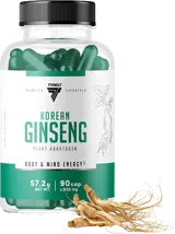 Trec Nutrition Korean Ginseng 500 mg Корейски Женшен за Енергия и Адаптация