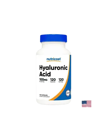 Nutricost Hyaluronic Acid В подкрепа на кожата и ставите 100 mg х 120 капсули