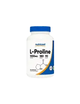 Nutricost L-Proline В подкрепа на ставите и кожата 500 mg х 180 капсули