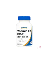 Nutricost Vitamin K2 MK-7 100 µg Витамин К2 за кости и стави - 240 софтгел капсули