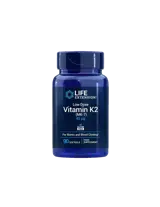 Life Extension Low Dose Vitamin K2 (MK-7) За здрави кости и сърце 45 µg х 90 софтгел капсули