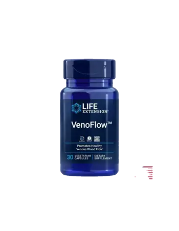 Life Extension VenoFlow™ Пикногенол + Натокиназа В подкрепа на кръвоносните съдове х 30 капсули