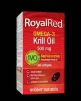 Krill Oil + Omega 3 RoyalRed® 500mg 60 дражета