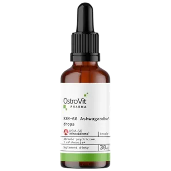 KSM-66 Ashwagandha Drops | Ashwagandha Root Extract 30 мл, 25 Дози