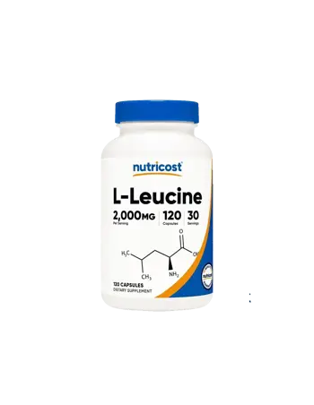 Nutricost L-Leucine За мускулен растеж и възстановяване х 120 капсули