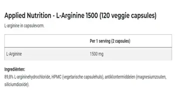 L-Arginine 1500