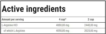 L-Arginine Xtreme 1220 mg