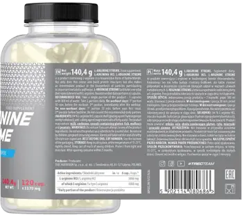 Trec Nutrition L-Arginine Xtreme 1220 mg L-Аргинин Хидрохлорид