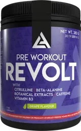 Lazar Angelov Nutrition LA Revolt Pre-Workout Extra Power - 380 грама, 20 Дози
