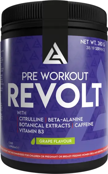 Lazar Angelov Nutrition LA Revolt Pre-Workout Extra Power - 380 грама, 20 Дози