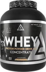 Lazar Angelov Nutrition LA Whey Protein Powder Drink Mix Concentrate За мускулен растеж и възстановяване - 2000 грама, 75 Дози