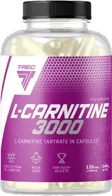 Trec Nutrition L-Carnitine 3000 Caps L-Карнитин Тартрат за Изгаряне на Мазнини