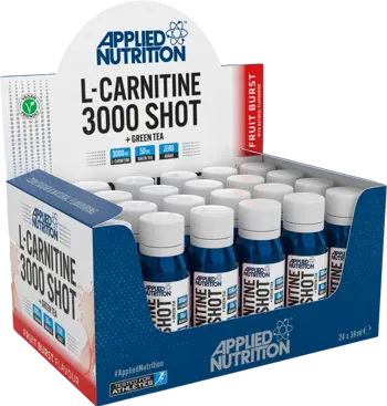 Applied Nutrition L-Carnitine 3000 Shot + Green Tea За изгаряне на мазнини и енергия