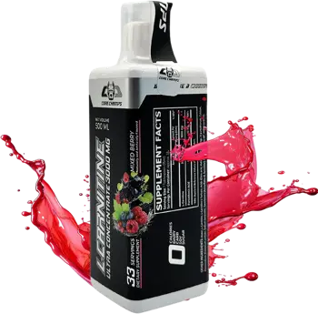 Core Champs L-Carnitine Liquid 3000 mg Течен L-карнитин за изгаряне на мазнини
