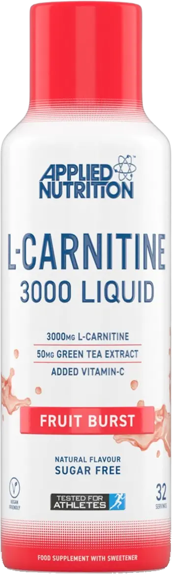 Applied Nutrition L-Carnitine Liquid 3000 With Green Tea За изгаряне на мазнини и енергия