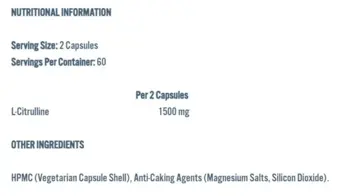 L-Citrulline 1500