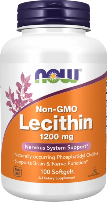 NOW Foods Lecithin Soy 1200 мг Лецитин