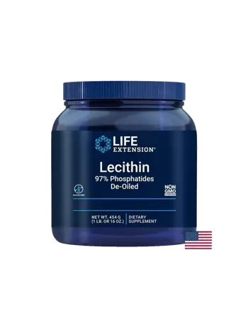 Life Extension Lecithin 97% Phosphatides De-Oiled Лецитин на прах