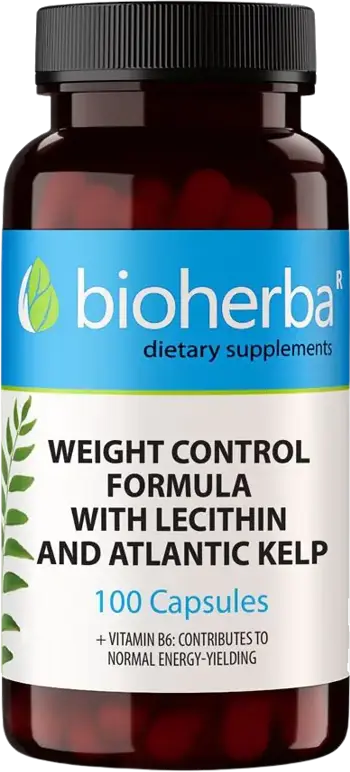 Bioherba Lecithin, Kelp, B-6 and Cider Vinegar Отслабване 4 в 1 с водорасли